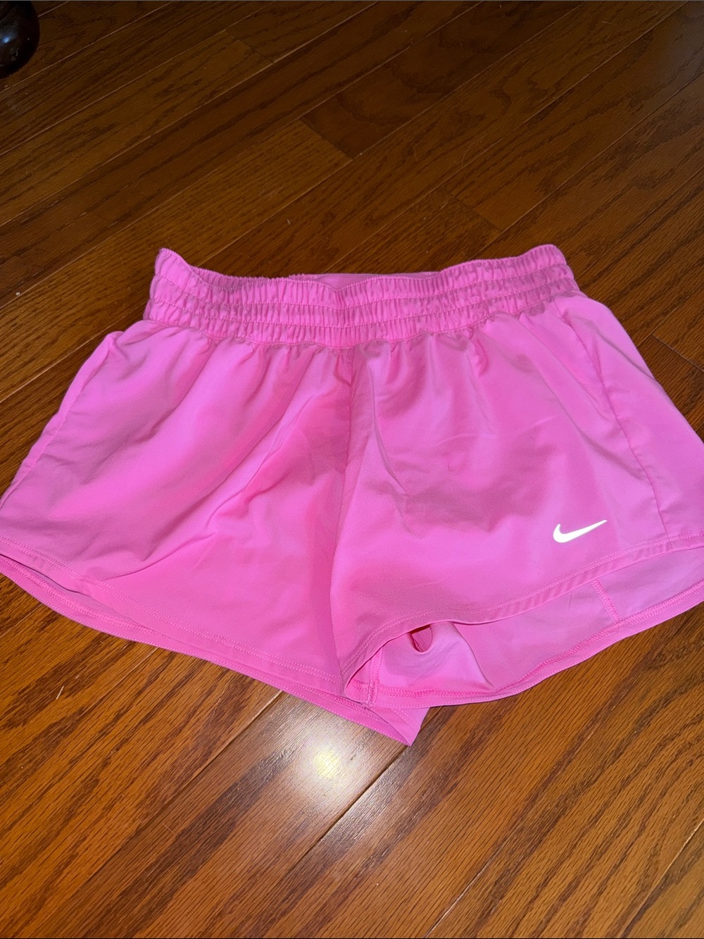 Nike Women's Bright Pink Athletic Running Shorts